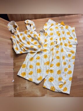 Haute Hippie bohemian flowy outfit size 7/8